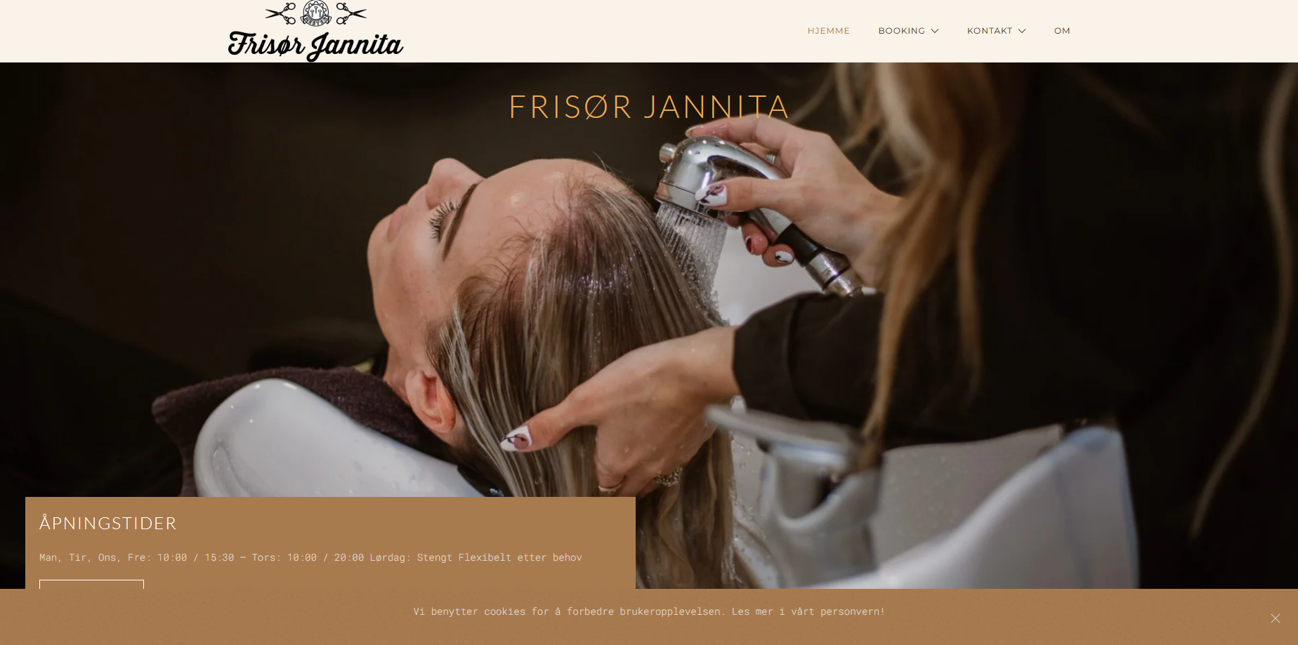Frisør Jannita skjermbilde