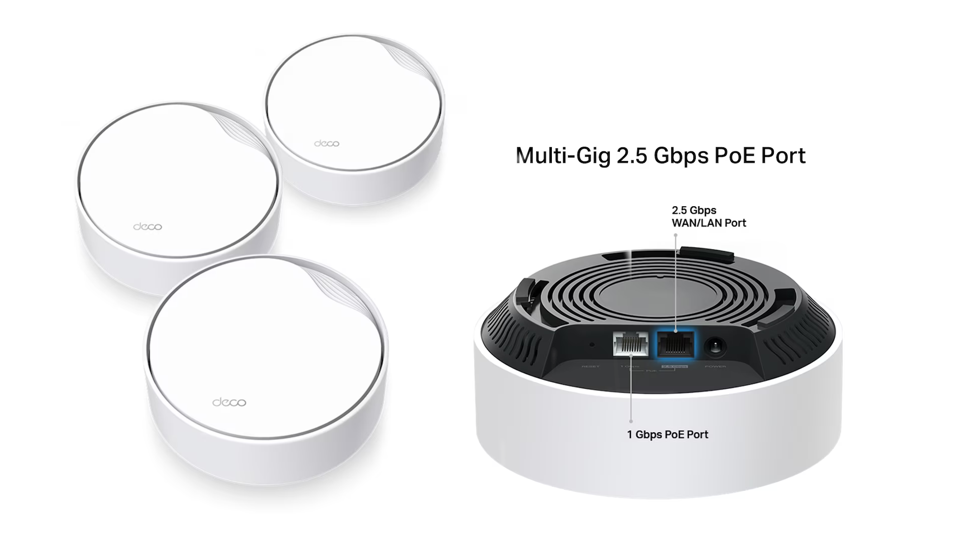 TP-Link Deco X50-PoE Mesh 3-pack