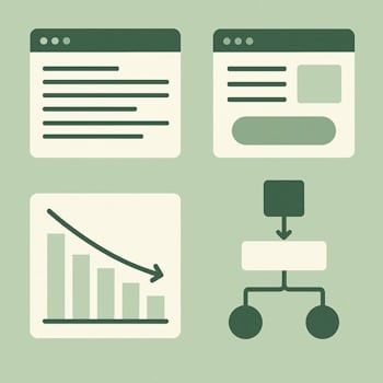 Illustrasjon som oppsummerer viktigheten av tydelig CTA på nettsider