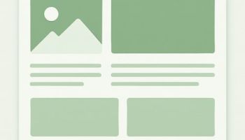 Eksempel på nettside uten tydelig call to action
