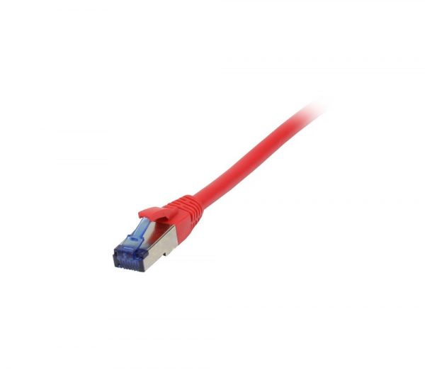 Patchkabel med rød farge
