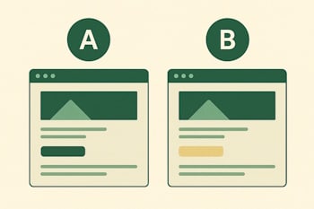 A/B-testing av nettside