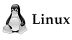 Tux penguin Linux logo used by Tronder Data