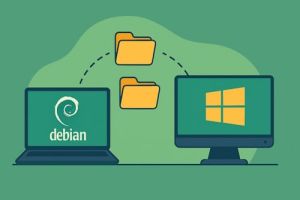 Dele filer mellom Linux og Windows via Samba