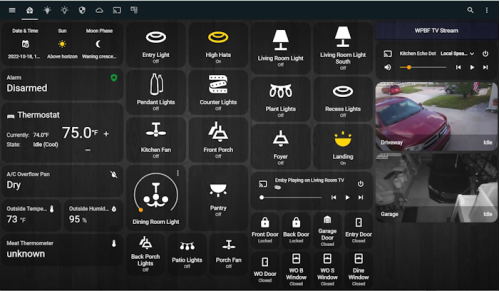 Home Assistant Dashboard